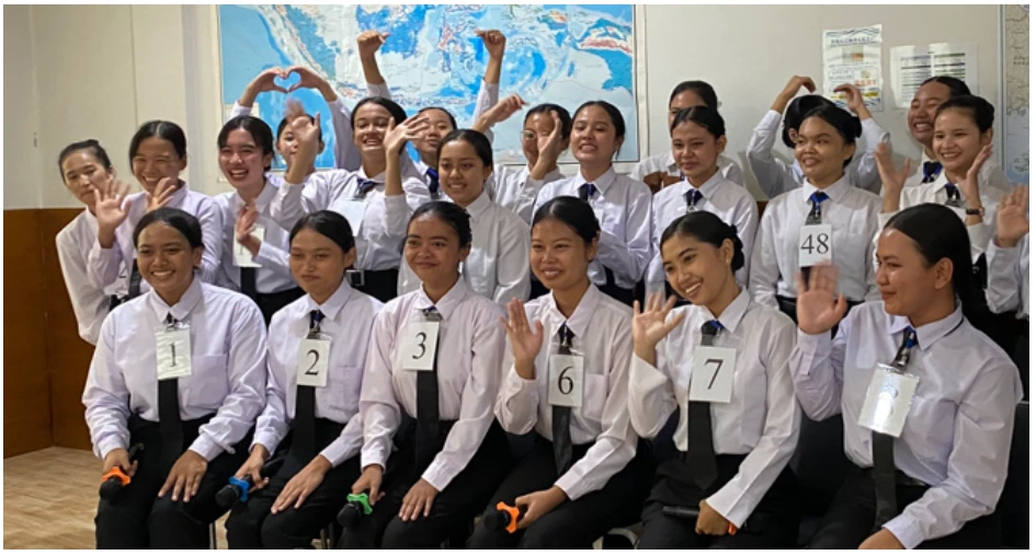 Kak Eka Saat Mendaki Gunung Fuji